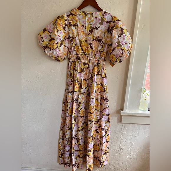 MinkPink Zoey Puff Sleeve Dress - Picture 9 of 9